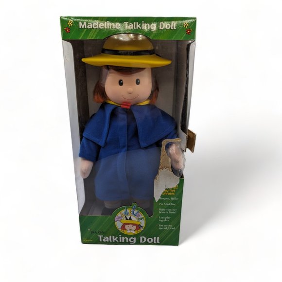 DIC Other - Vintage 1998 Madeline In Paris 17" Tall Talking Doll New Sealed Box Kids Gift